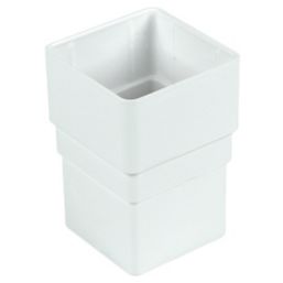 FloPlast  Square Drainage Socket White 65mm