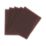 Oakey   Multi-Material Flexible Removal Pads 150mm x 115mm Burgundy 5 Pack