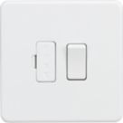 Knightsbridge  13A Switched Fused Spur  Matt White