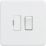 Knightsbridge  13A Switched Fused Spur  Matt White