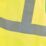 Site Rushton Hi-Vis Waistcoat Yellow 2X Large / 3X Large 52" Chest