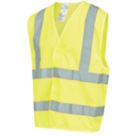 Site Rushton Hi-Vis Waistcoat Yellow 2X Large / 3X Large 52" Chest