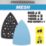 Trend  AB/DET/M7/P 80, 120 & 180 Grit Mesh Multi-Material Detail Sanding Pads with Pad Saver  x  7 Pack