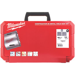 Milwaukee Contractor 6-Saw Multi-Material Holesaw Set