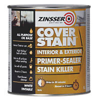 Zinsser Cover Stain Primer White 1Ltr