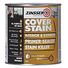 Zinsser Cover Stain Primer White Matt 1Ltr