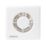 Manrose XF100P 100mm (4") Axial Bathroom Extractor Fan  White 240V