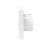 Manrose XF100P 100mm (4") Axial Bathroom Extractor Fan  White 240V