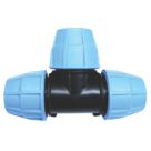 FloPlast 496124 MDPE Compression Equal Tee 25mm