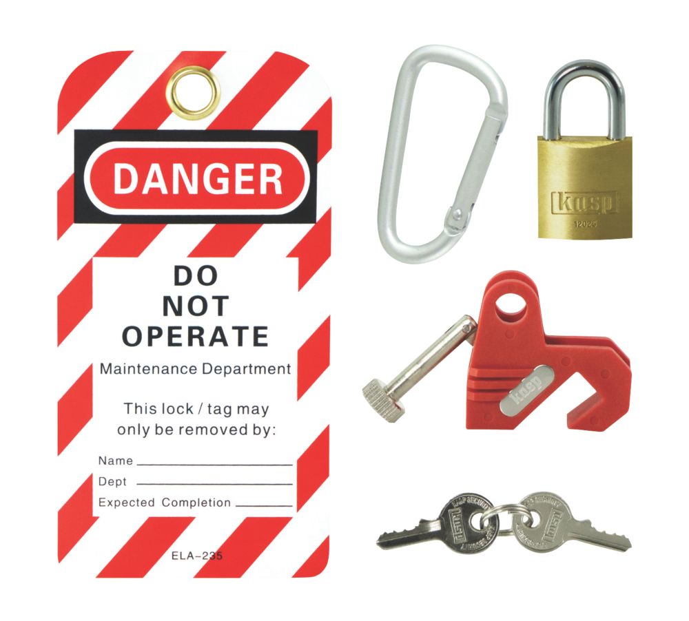Kasp MCB Lock Off Kit Screwfix