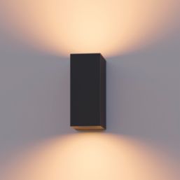 Calex Bergamo Outdoor Up & Downlight Black