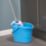 Hillbrush Hygiemix Looped Mop Head Blue