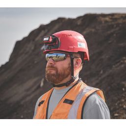 Milwaukee  Silver Mirror Lens Safety Specs