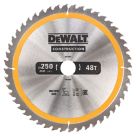 DEWALT  Wood Construction Circular Saw Blade 250mm x 30mm 48T