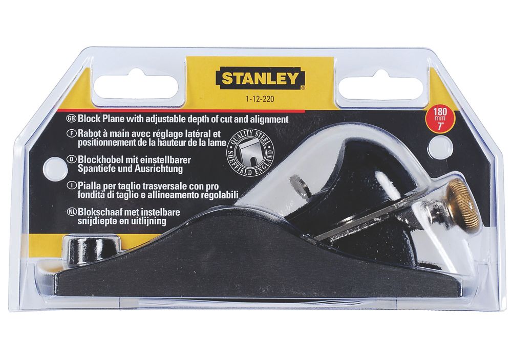 Stanley Block Plane 1 5 8