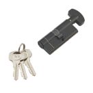 Yale Fire Rated 1 Star 6-Pin Thumbturn Euro Cylinder 35-35 (70mm) Matt Black