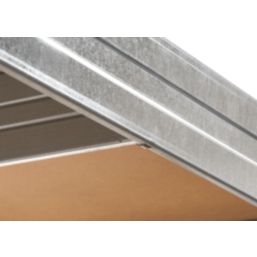 Essentials  5-Tier Metal Garage Shelving Unit 900mm x 450mm x 1800mm