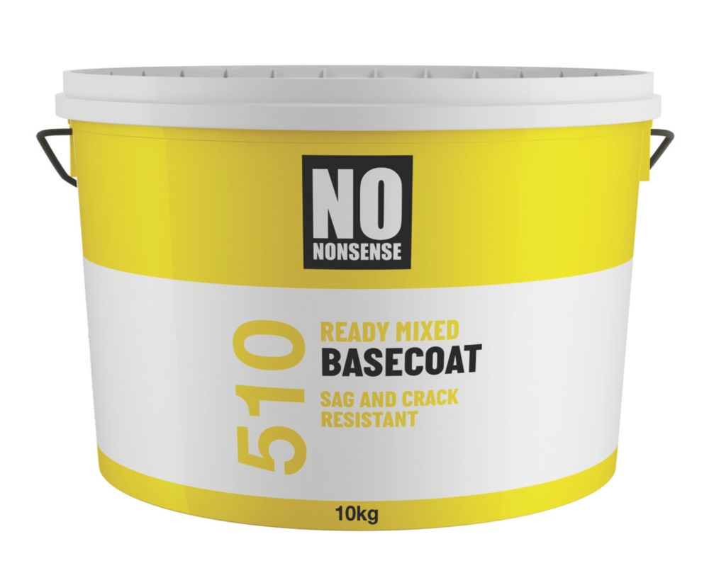 No Nonsense 510 Plastering Basecoat Texture Repair White 10kg - Screwfix