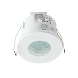 MARK  Indoor & Outdoor White PIR Motion Sensor 360°