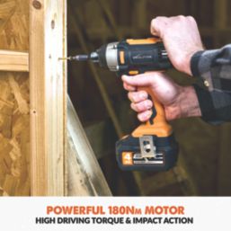 Evolution R180IDR‑Li 230V Li-Ion EXT  Cordless Impact Driver - Bare