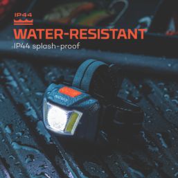 Nebo Einstein Duo 400 Rechargeable LED Headlamp Storm Grey 400lm