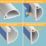 D-Line PVC White Micro+ Trunking 20mm x 10mm x 2m