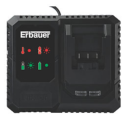 Erbauer ECD18-Li-2 / EID18-Li 18V 2 x 5.0Ah Li-Ion EXT Brushless Cordless Twin Pack
