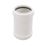 FloPlast Push-Fit Straight Coupler White 40mm x 40mm