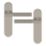 Cooke & Lewis Damgan Lever on Backplate Door Handles Pair Satin Nickel