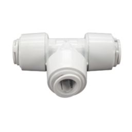 FloPlast FloFit+ Plastic Push-Fit Equal Tee 15mm