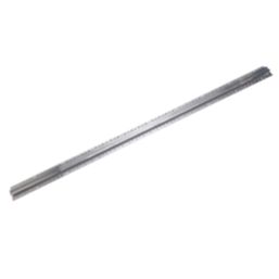 Carpet to Carpet Door Threshold Silver 900mm x 50mm