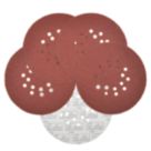 Titan   40 Grit 18-Hole Punched Multi-Material Sanding Discs 225mm 5 Pack