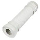 FloPlast  Flexible Straight Connector White 160-300mm