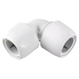Hep2O  Plastic Push-Fit Equal 90° Elbow 28mm