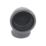 FloPlast  Push-Fit 92.5° Double Socket Bend Grey 110mm