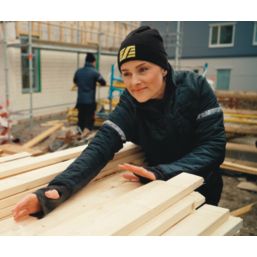 Snickers 8107 Womens Jacket Black Size 14-16