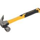 Roughneck  Fibreglass Claw Hammer 20oz (0.57kg)