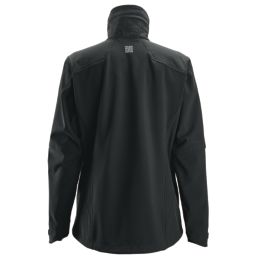 Snickers 1247 Womens Softshell Jacket Black Size 16-18