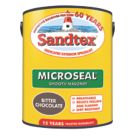 Sandtex 5Ltr Ultra Smooth Bitter Chocolate Masonry Paint