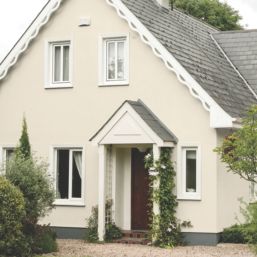 Sandtex 5Ltr Ultra Smooth Ivory Stone Masonry Paint