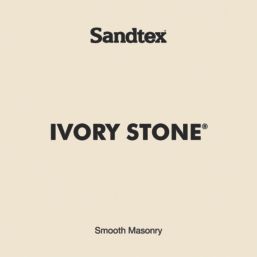 Sandtex 10Ltr Smooth Ivory Stone Masonry Paint