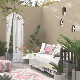 Sandtex 10Ltr Ultra Smooth Mid Stone Masonry Paint