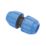 FloPlast 492012 MDPE Coupler 25mm x 25mm