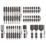 Bosch PRO Multi-Material Impact Screwdriver Bit Set with Nutsetters 36 Pieces