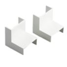 Deta TTE  Internal Trunking Angles 38mm x 16mm 2 Pack