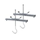 Mac Allister  Roof Bar Ladder Clamps 2 Pack