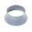 FloPlast  Solvent Weld End Ventilation Collar Grey 110mm