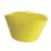 Red Gorilla  Polyethylene Tub Yellow 75Ltr