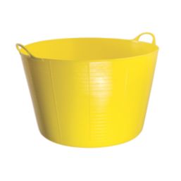 Red Gorilla  Polyethylene Tub Yellow 75Ltr