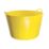 Red Gorilla  Polyethylene Tub Yellow 75Ltr